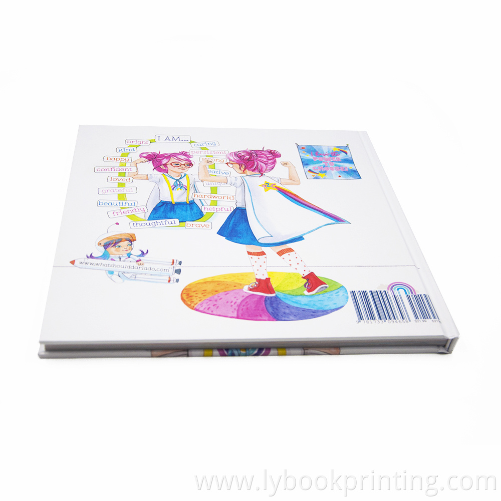 China printing factory cheap high quality children tale book printing press manga book printing